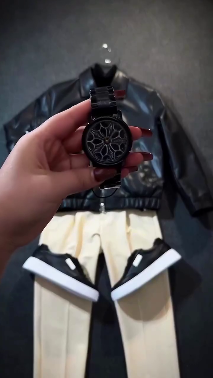 Urban Luxe Men’s Leather Jacket Outfit Set – Power Dressing Redefined