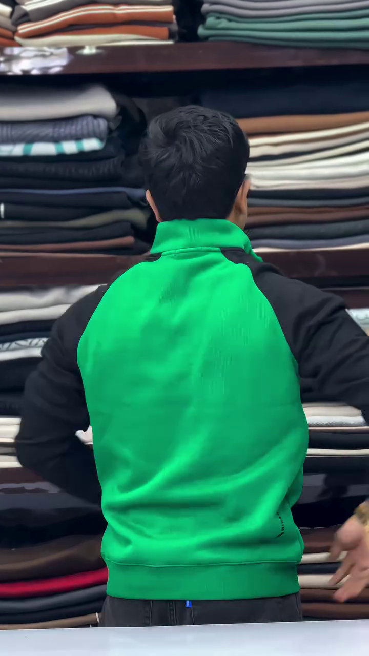 Urban Sport Luxe Zip-Neck Sweatshirt