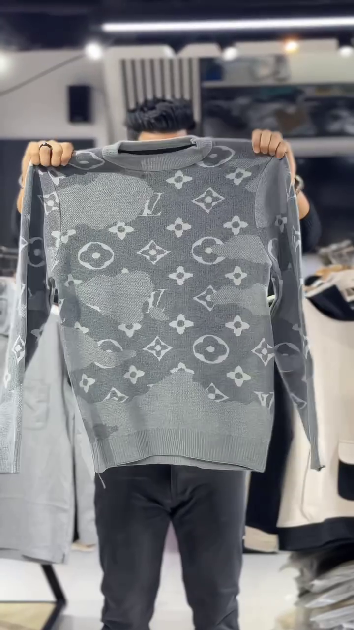 Premium Textured Winter Sweater for Men