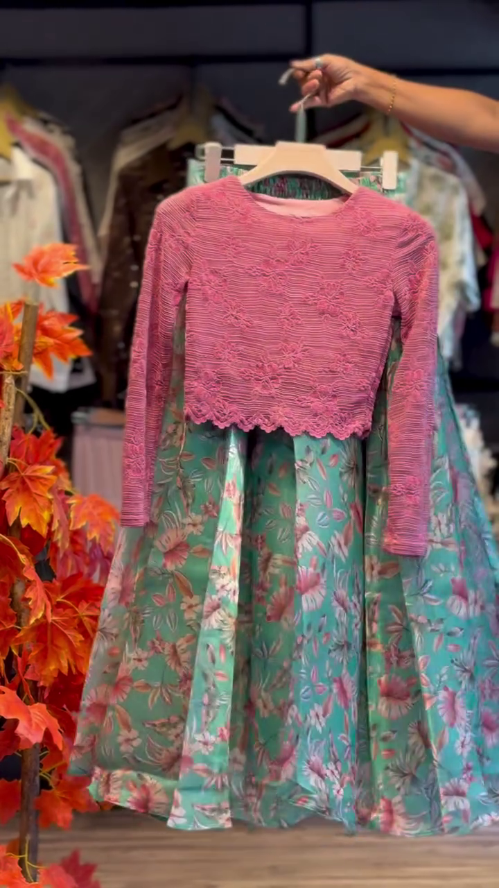 Blossom Grace Layered Dress Set 🌸