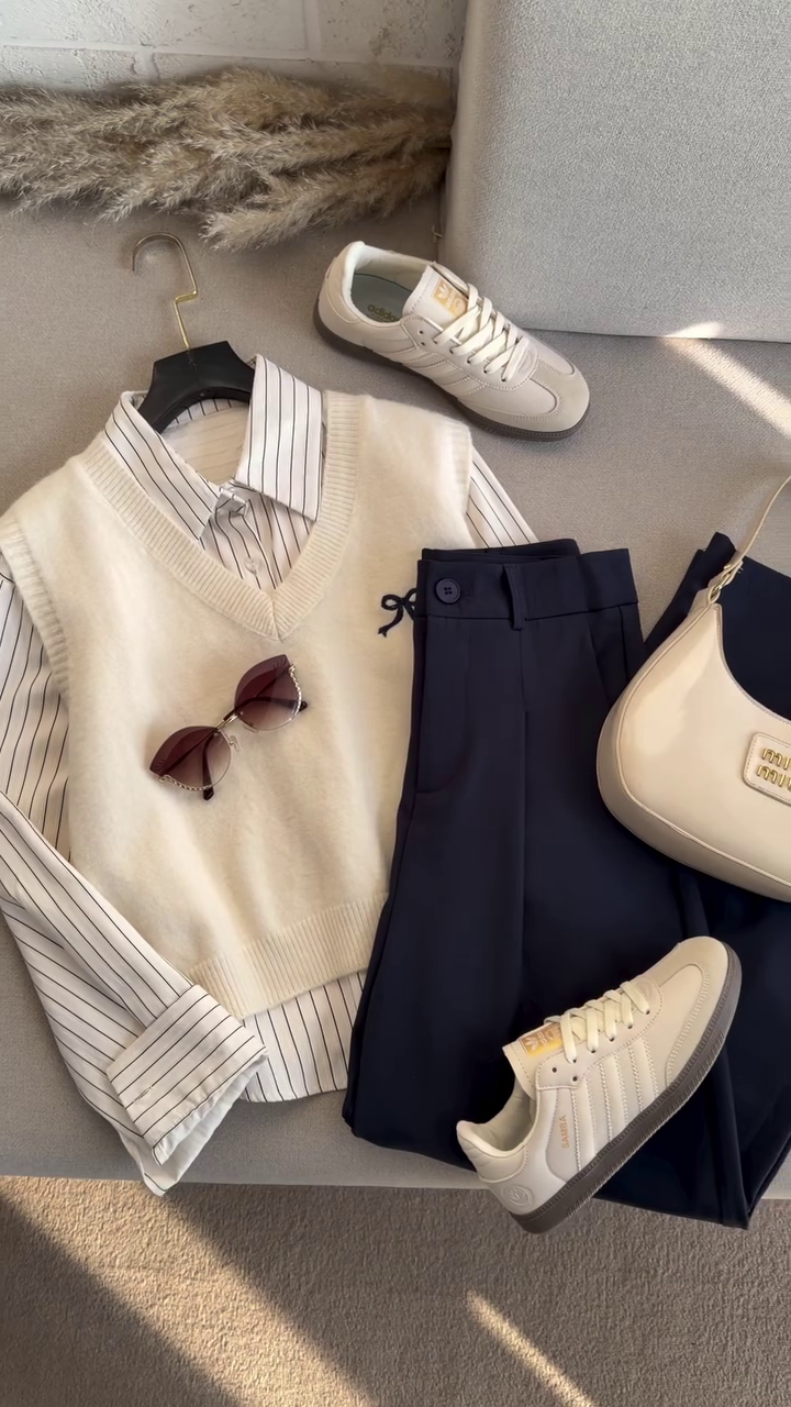 Classic Preppy Neutrals with a Modern Twist