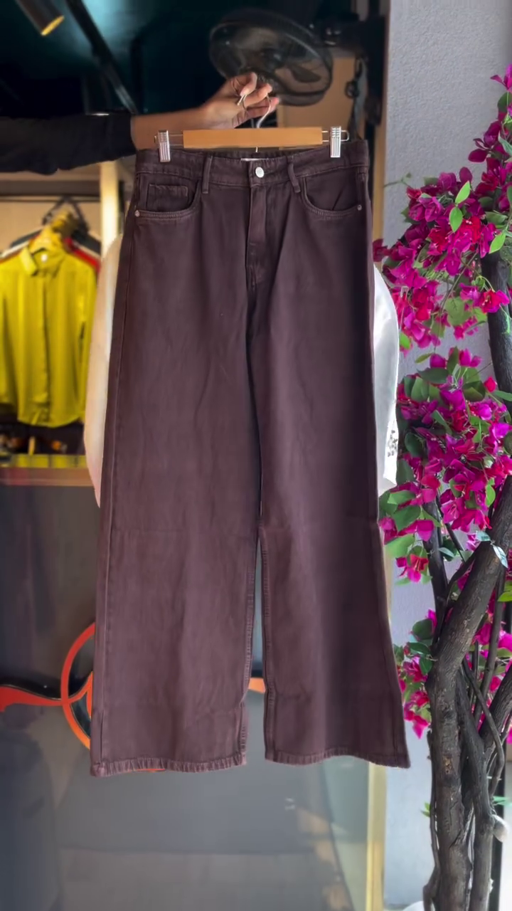 White Embroidered Top with Brown Shorts