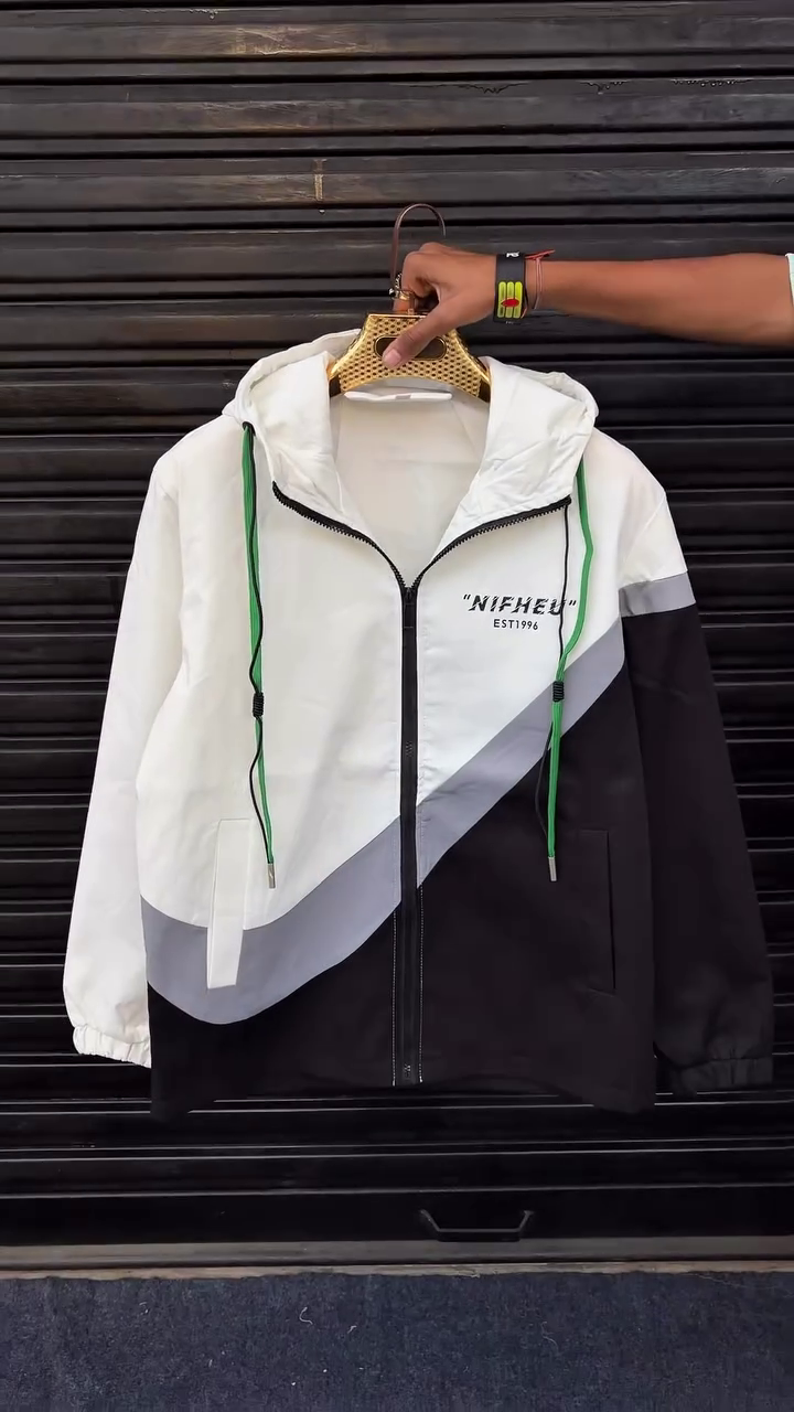 Premium Designer Monogram Zip-Up Jacket with Luxury Street Style