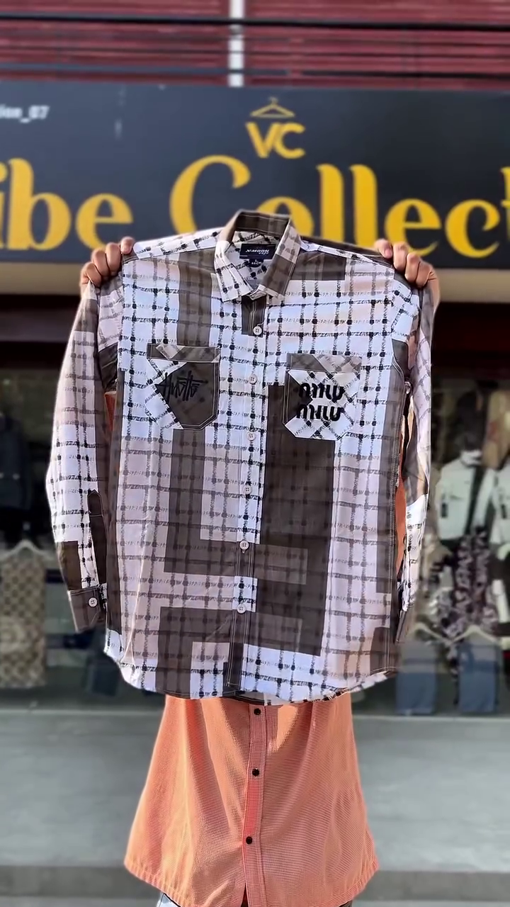 Beige Designer Printed Premium Jacket