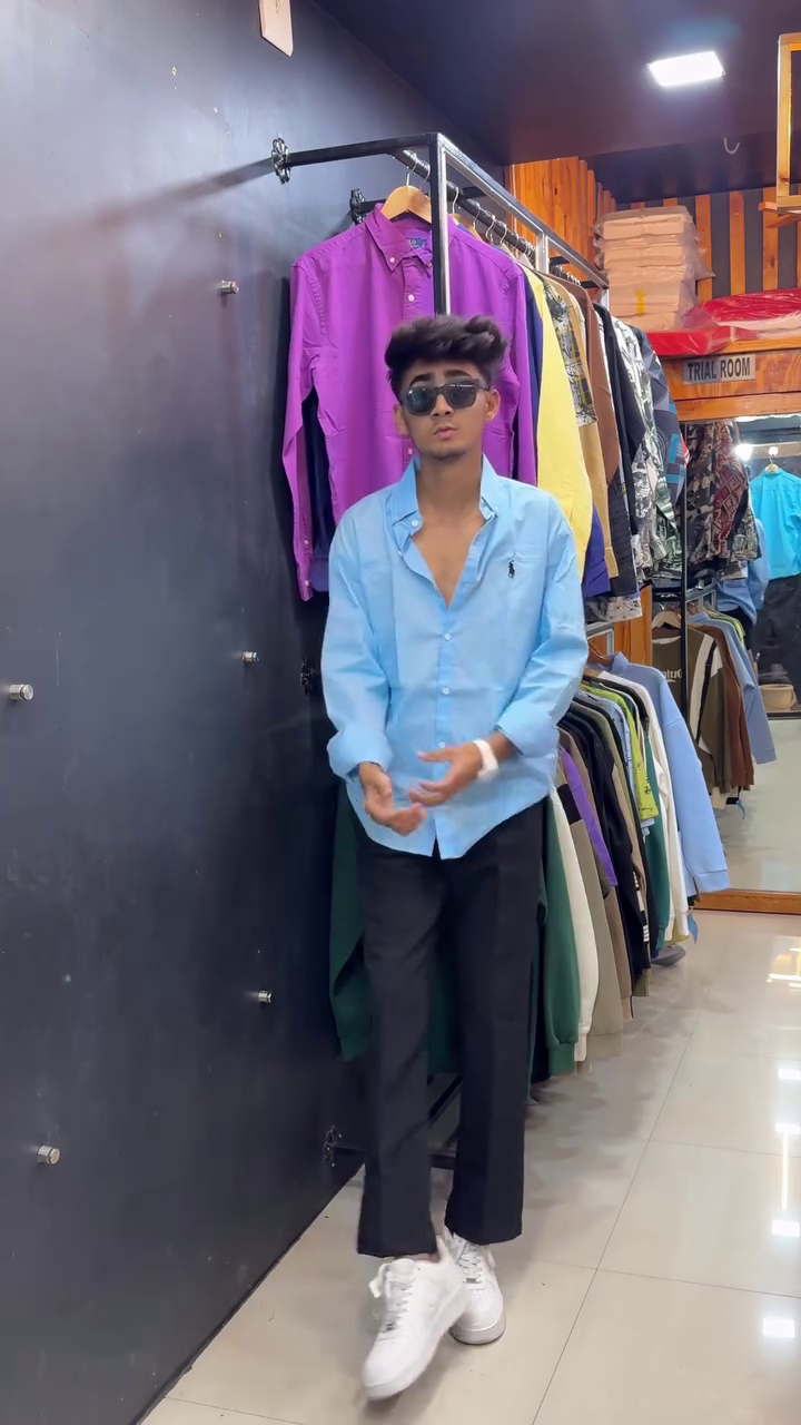 Premium Slim-Fit Formal Shirt and Trouser Street Style Look