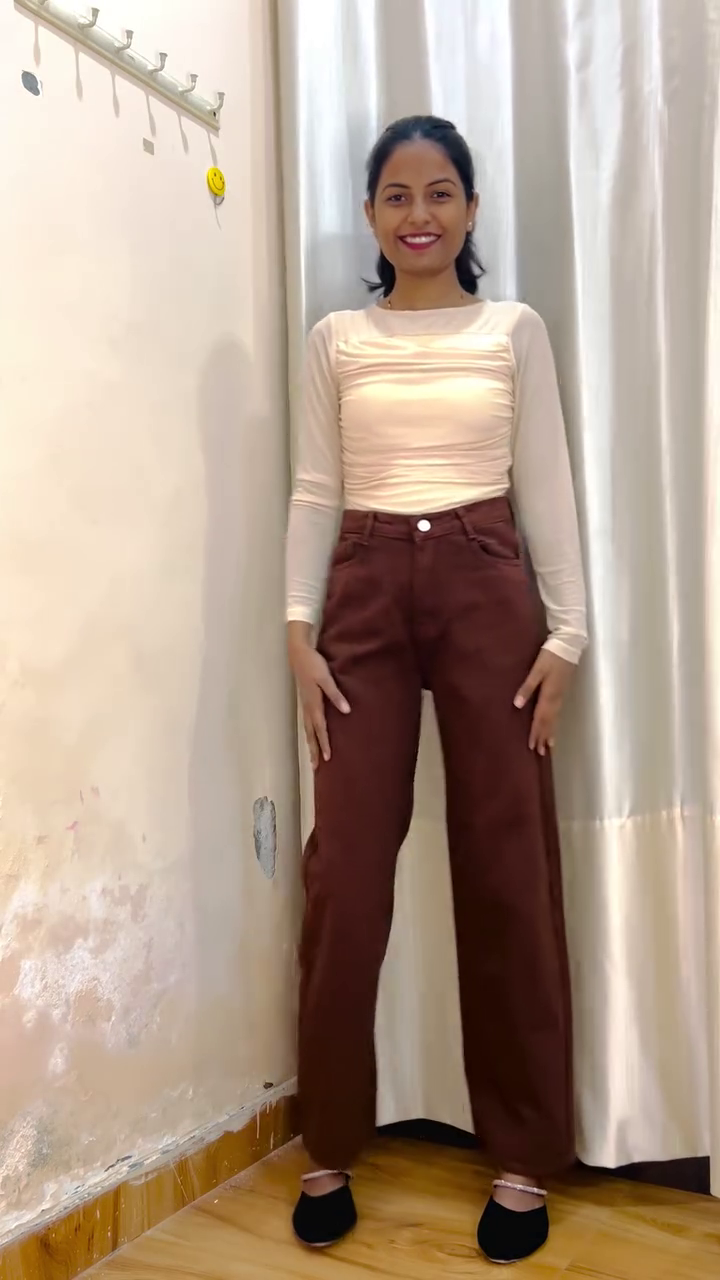 Stylish Wine Red Top for Casual and Smart Occasions