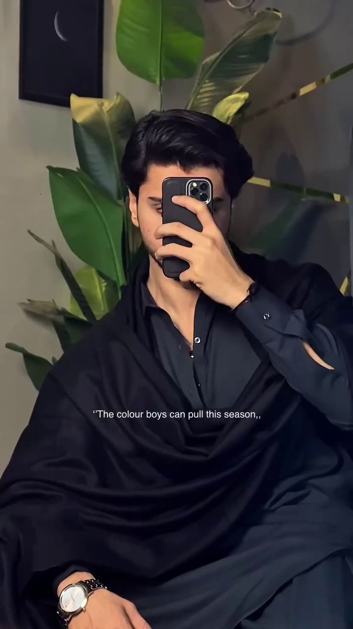 Charcoal Grey Men’s Kurta