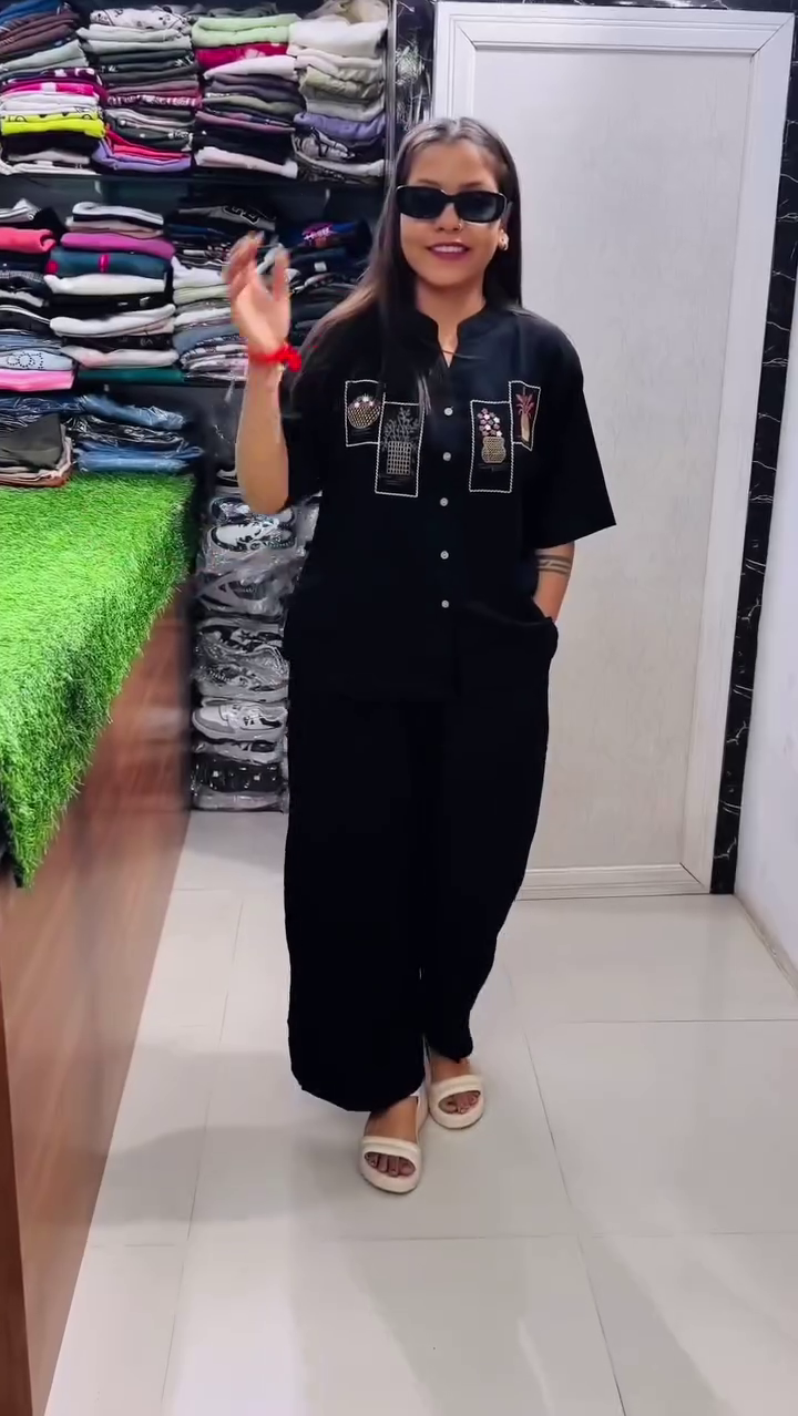 Elegant Chocolate Brown Co-Ord Set for Women