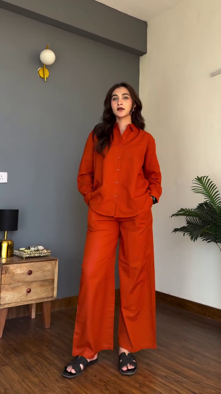 Olive Green Co-Ord Set for Women