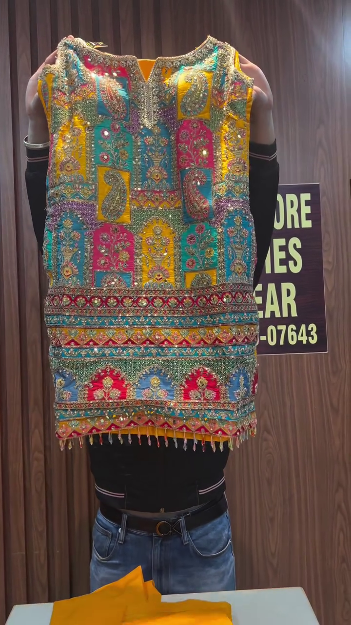 Multicolor Designer Kurti