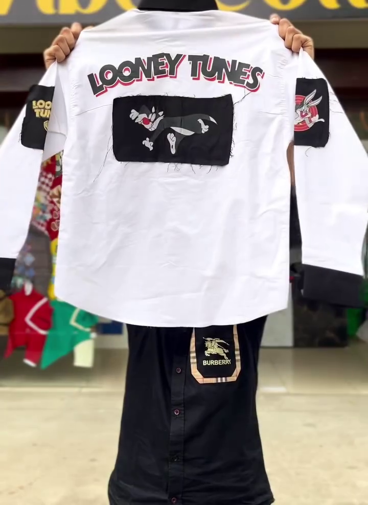 Looney Tunes Graphic White Shirt