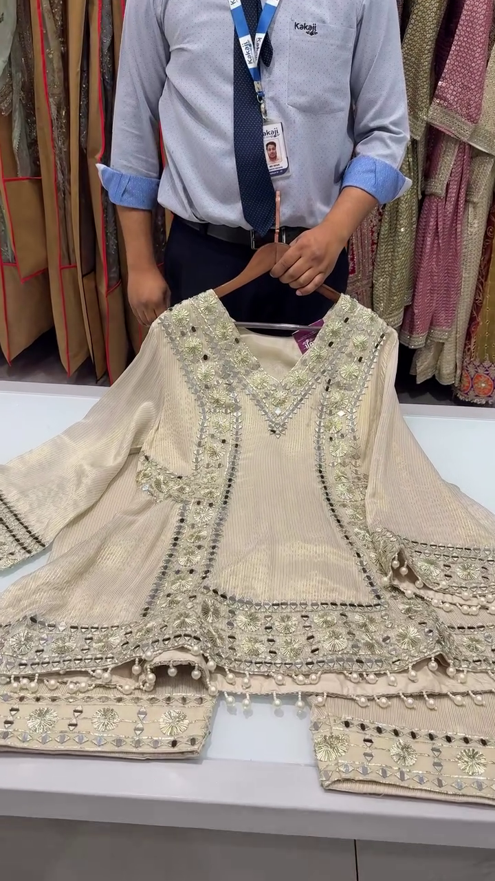Embroidered Co-Ord Kurta Set