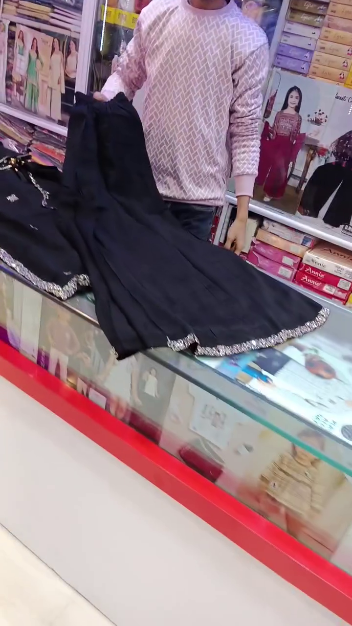 Black Embellished Party Wear Dress