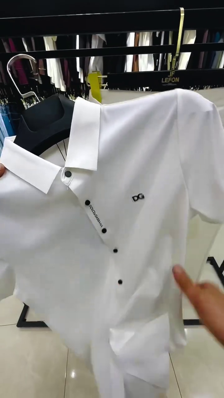 White Polo Shirt & Tailored Trouser Set