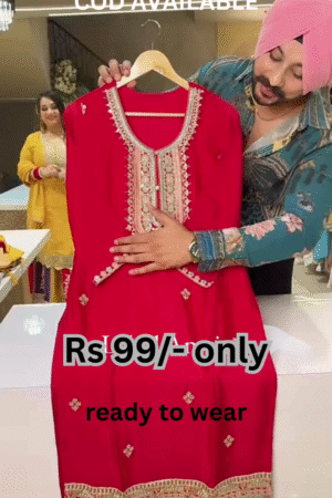 yellow kurta with multicolour lehengha set with dupatta