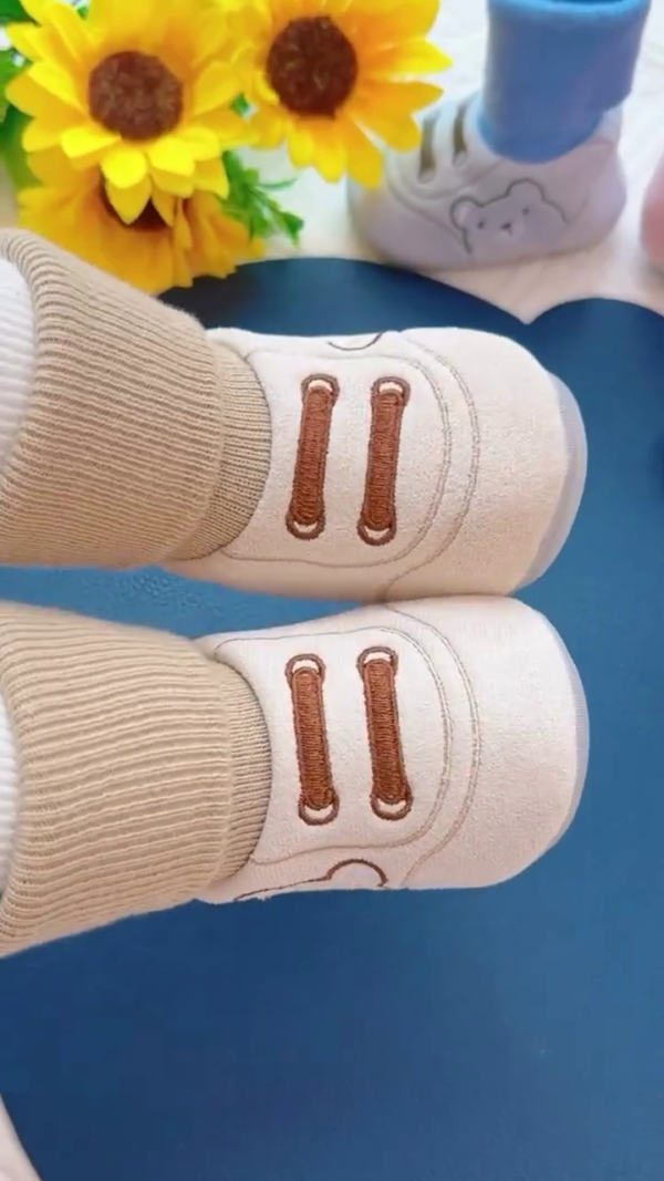 NEW Baby Girl Boy Soft First Walkers Sole Cartoon Anti-slip Shoes - Image 3