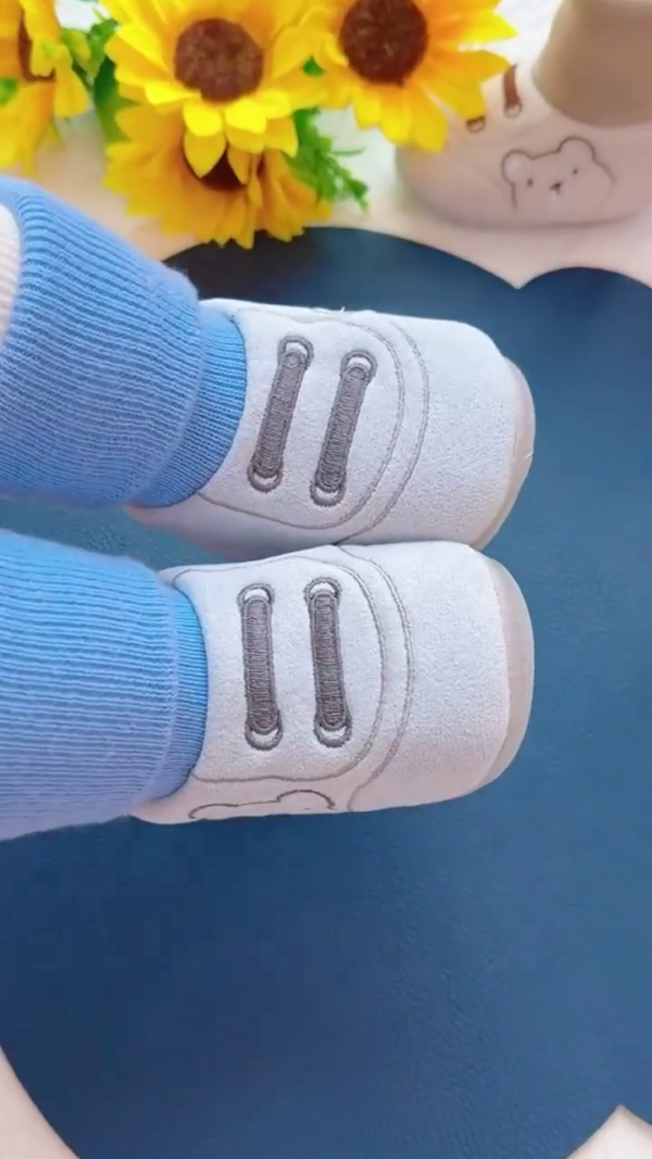NEW Baby Girl Boy Soft First Walkers Sole Cartoon Anti-slip Shoes