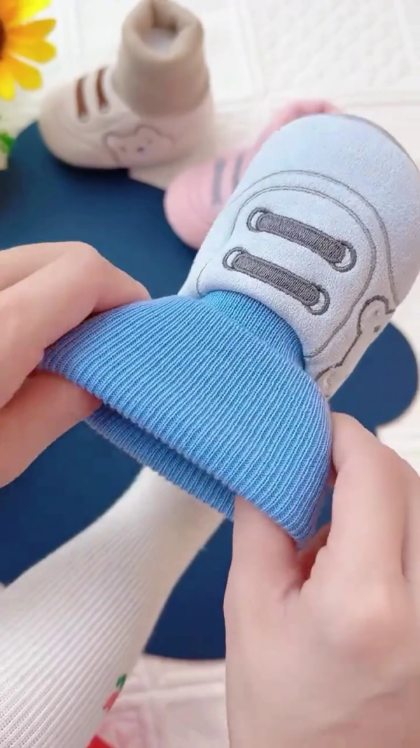 NEW Baby Girl Boy Soft First Walkers Sole Cartoon Anti-slip Shoes - Image 6
