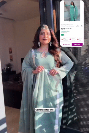 New Disign kurti and dress full set materials