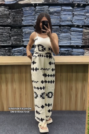 Buy Women Fit & Flared Jumpsuit