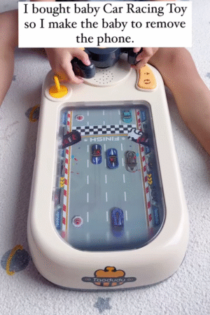 Bricher Car Racing Toy, Bricher Racing Adventure Car Steering Wheel, Toddler Driving Games Toy, Kids Driving Simulator Toy, Car Simulator Driving Games Steering Wheel Toy with Music and Lights